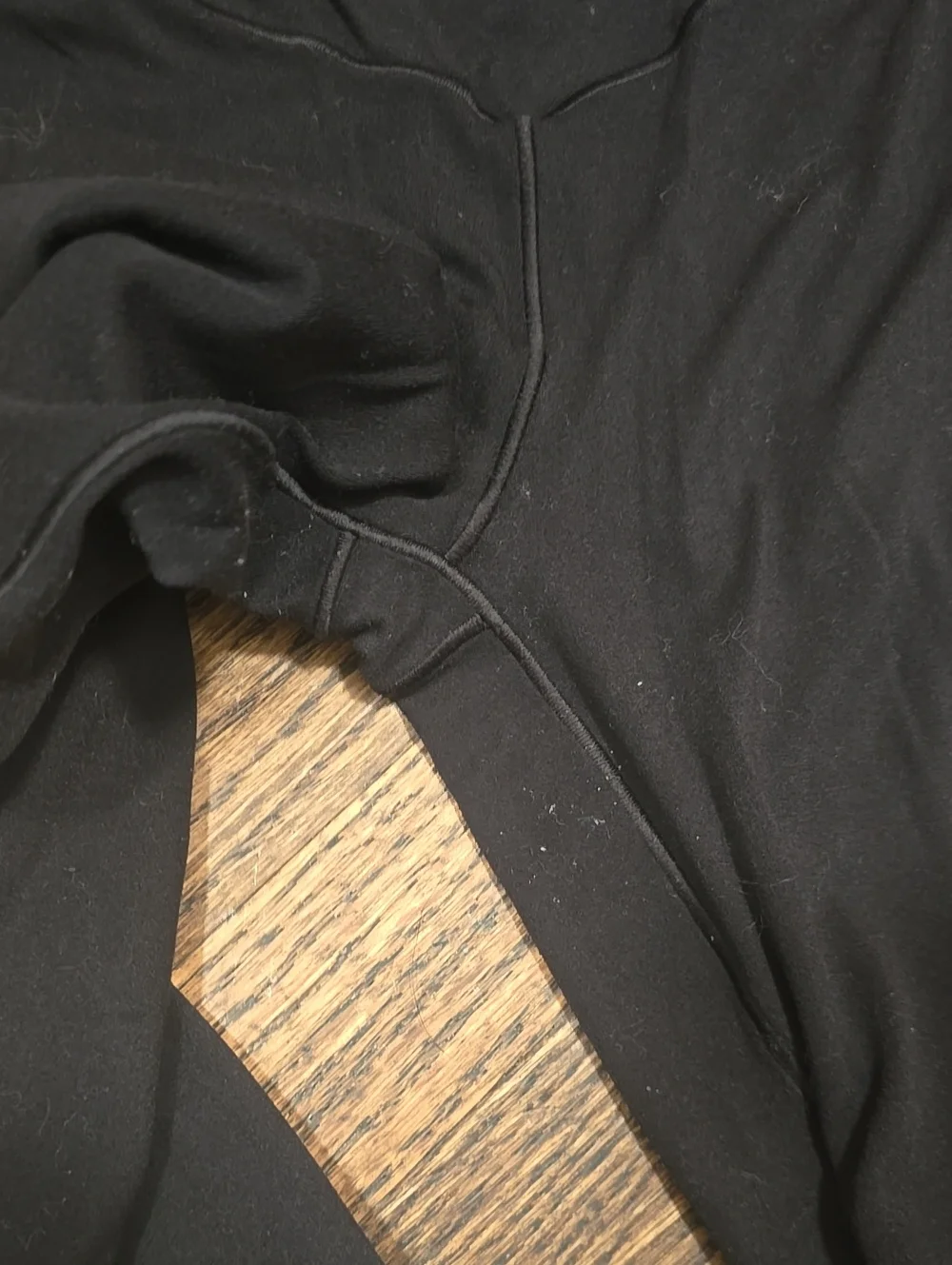 OFFLINE By Aerie Real Me High Waisted Crossover Flare Legging Medium Black